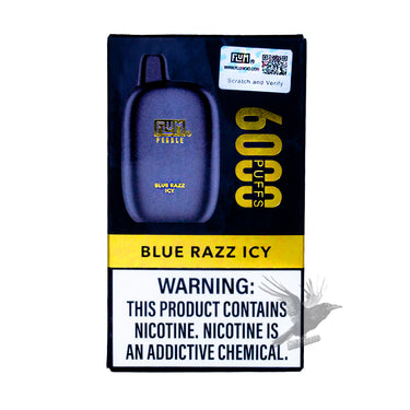Flum Pebble Blue Razz Icy